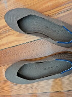 Rothy's Ballet Flats with Blue Accent